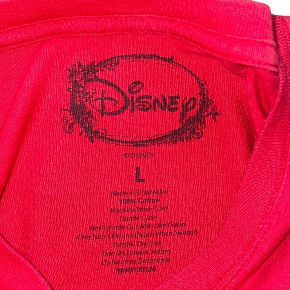 Disney Large KEEP CALM AND DREAM BIG tshirt 100% Cotton 17” pit to pit - Picture 4 of 5